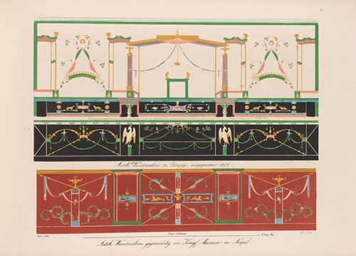 Ornamente aller klassischen Kunst-Epochen nach den Originalien in ihren eigenthümlichen Farben Pl.095
