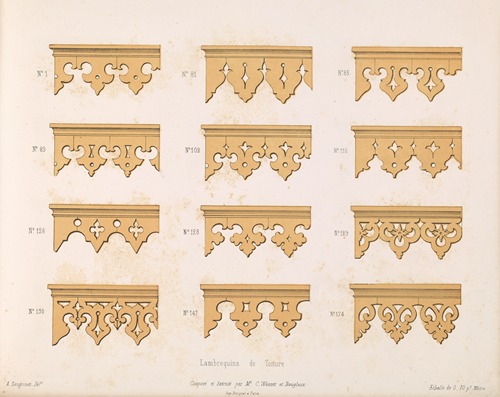 La décoration en bois découpé Pl.02