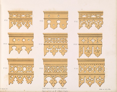 La décoration en bois découpé Pl.04