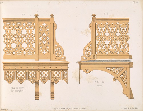 La décoration en bois découpé Pl.09