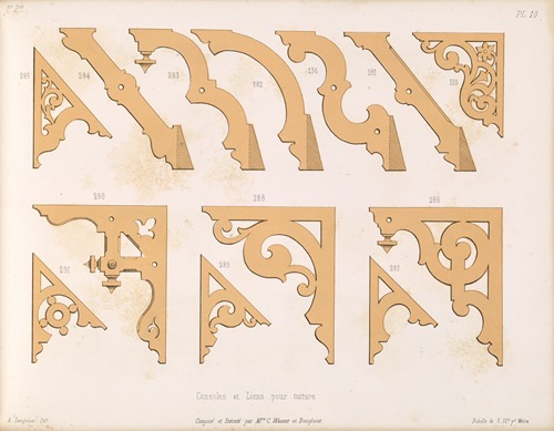 La décoration en bois découpé Pl.11