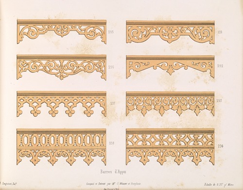 La décoration en bois découpé Pl.12