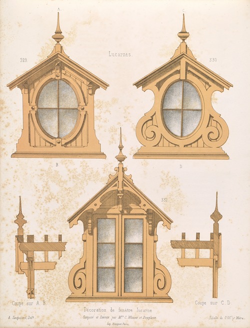 La décoration en bois découpé Pl.20