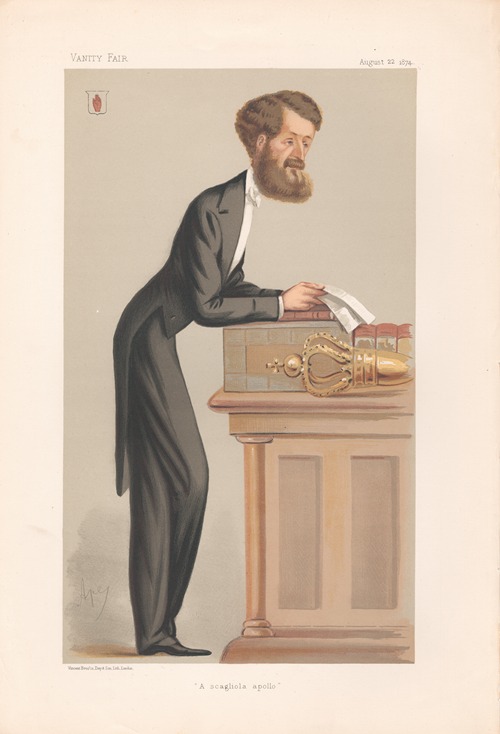 Chancellors of Exchequer. ‘A scagliola apollo’ Beach. 22 August 1874