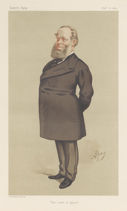 Legal; ‘The Court of Appeal’, Richard Baggallay, December 11, 1875