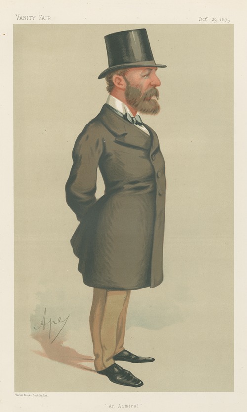 Military and Navy; ‘An Admiral’, Real Admiral Lord John Hay, October 23, 1875
