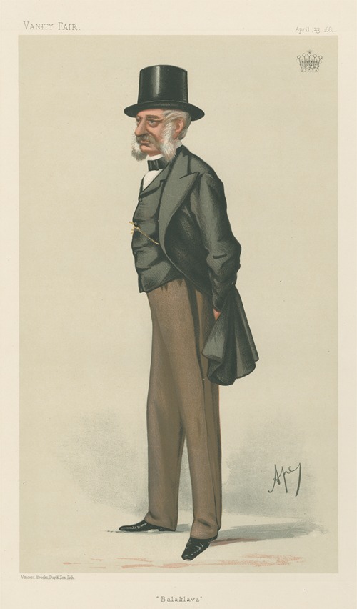 Military and Navy; ‘Balaklava’, General the Earl of Lucan, April 23, 1881