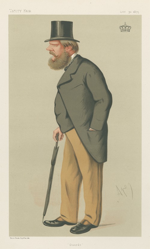 Military and Navy; ‘Guards’, Prince Edward of Saxe-Weimar, October 30, 1875