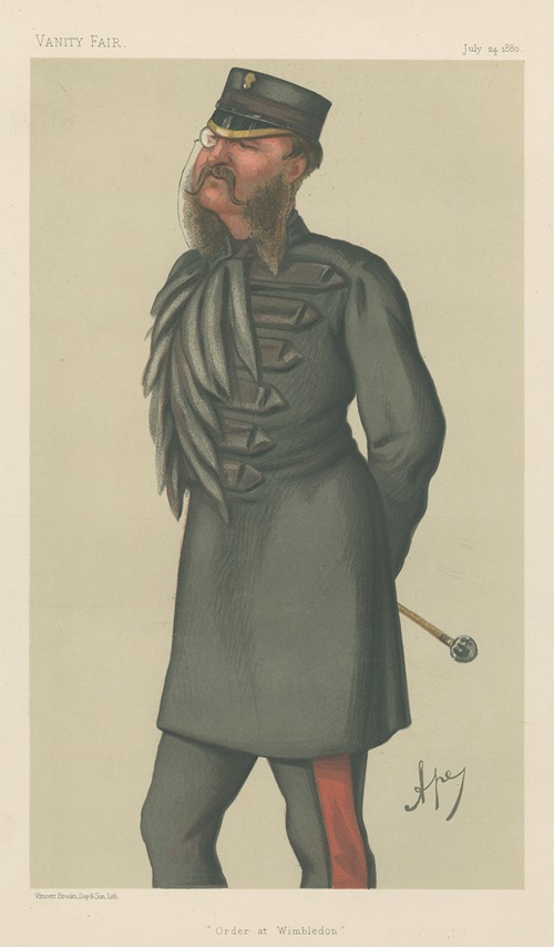 Military and Navy; ‘Order at Wimbledon’, Colonel Lewis Guy Phillips, July 24, 1880