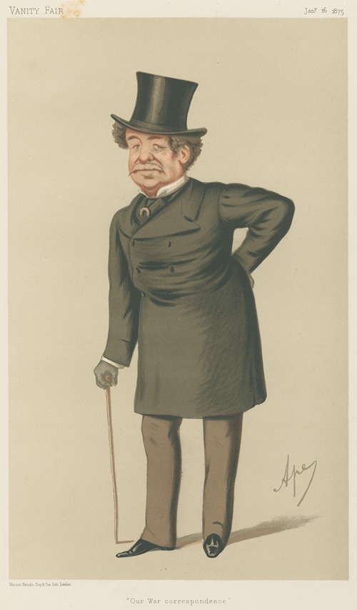 Newspapermen; ‘Our War Correspondence’, Mr. William Howard Russell, January 16, 1875