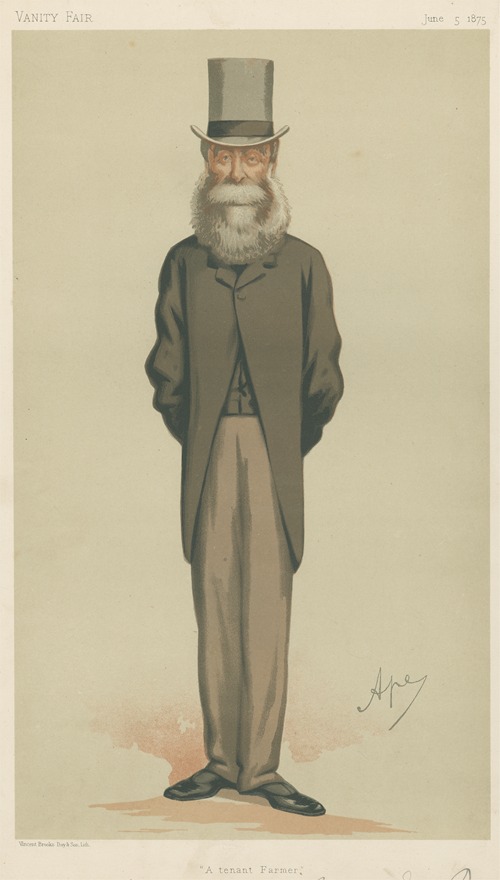 Politicians – ‘A Tenant Farmer’. Mr. Clare Sewell Read. 5 June 1875