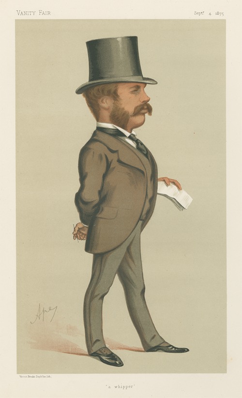 Politicians – ‘a whipper’. Mr. William Hart Dyke. September 4, 1875