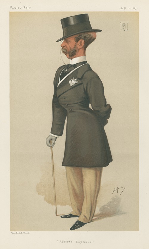 Politicians – ‘Albert’s Seymour’. Sir Francis Seymour. 11 August 1877