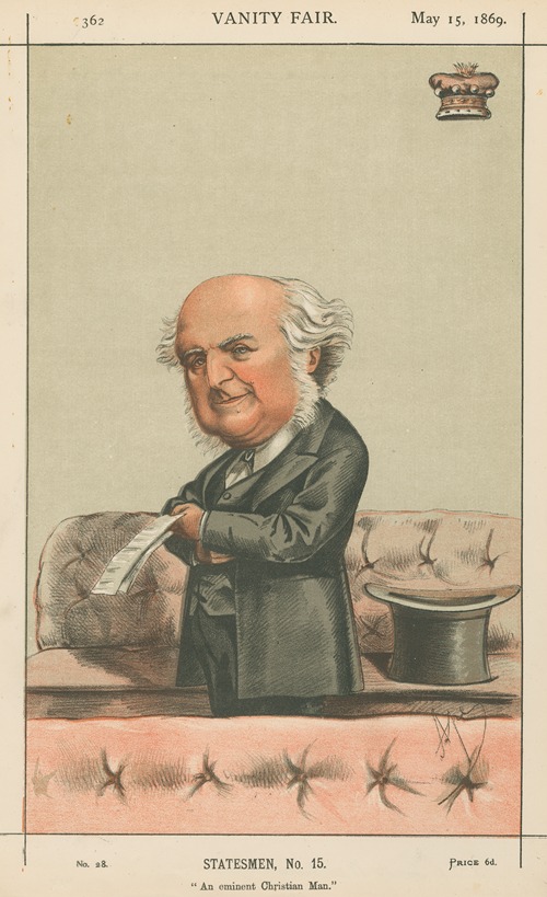 Politicians – ‘An eminent Christian Man’. Lord Westbury. 15 May 1869