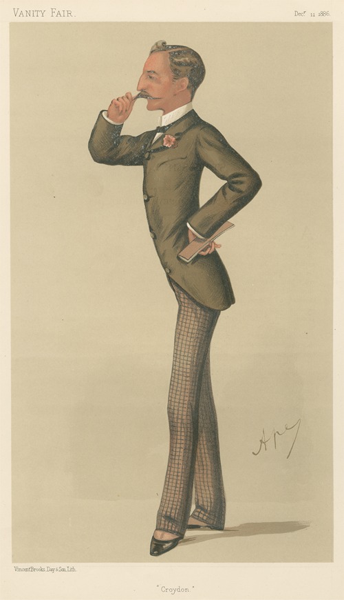 Politicians – ‘Croydon’. The Hon. Sidney Herbert. 11 December 1886