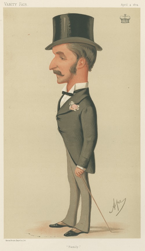 Politicians – ‘Family’. The Marquis of Lansdowne. 4 April 1874