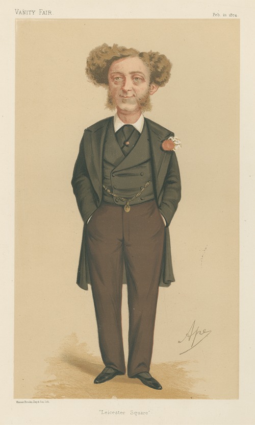 Politicians – ‘Leicester Square’. Mr. Albert Grant. February 21, 1874