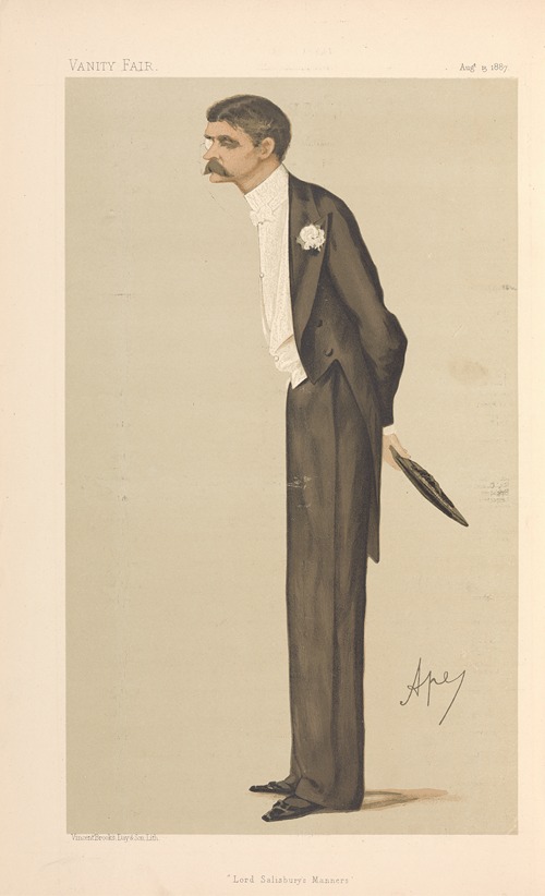 Politicians – ‘Lord Salisbury’s Manners.’ Mr. Henry John Brinsley Manners. 13 August 1887