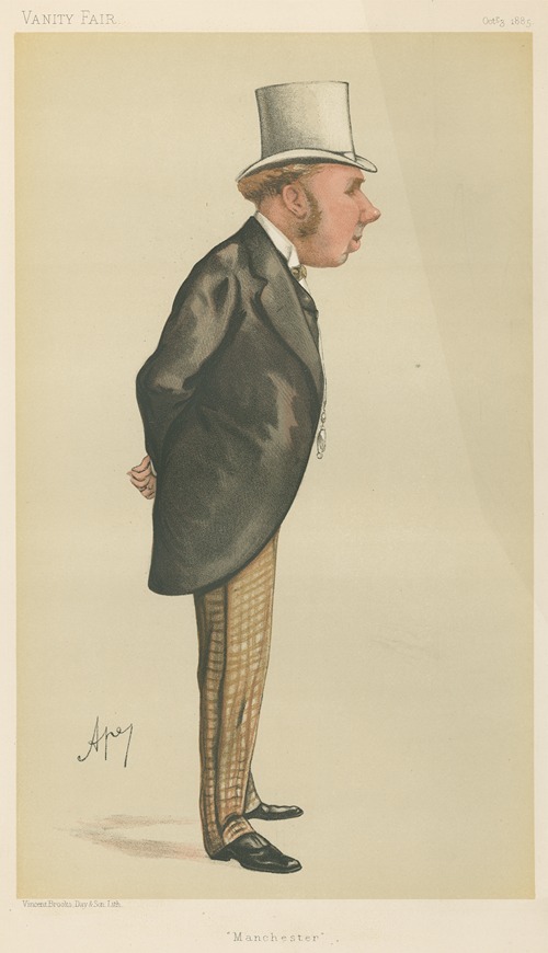 Politicians – ‘Manchester’. N.H. Houldsworth. 3 October 1885