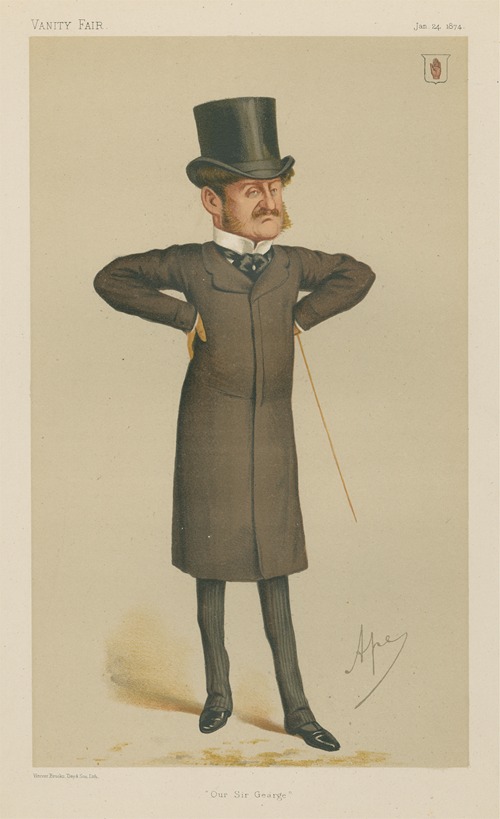 Politicians – ‘Our Sir Gearge (sic)’. Sir George Orby Wombwell. 24 January 1874