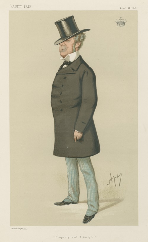 Politicians – ‘Property and Principle’. Earl Fitzwilliam. September 14, 1878