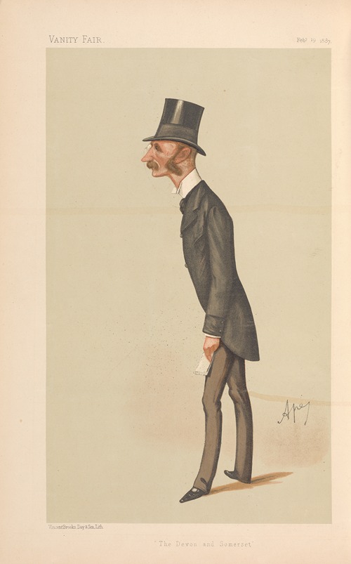 Politicians – ‘The Devon and Somerset’. The Viscount Ebrington. February 19, 1887