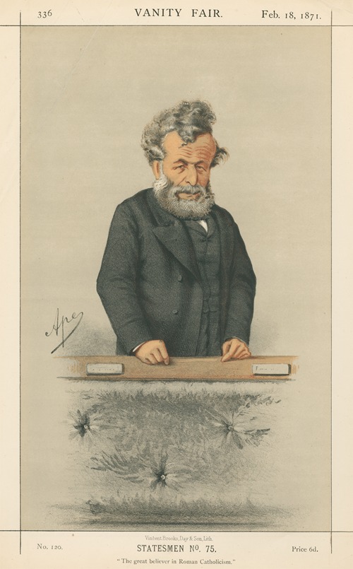 Politicians – ‘The Great Believer in Roman Catholicism.’ Mr. George Hammond Whalley. 18 February 1871