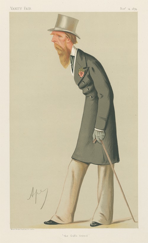 Politicians – ‘The Gull’s Friend.’ Mr. Christopher Sykes. 14 November 1874