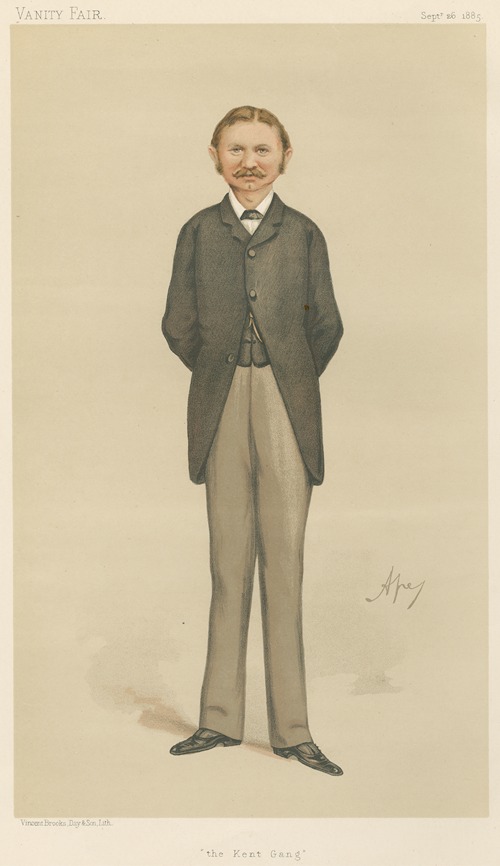 Politicians – The Kent Gang. Mr. Areta Akers-Douglas. Sept 26, 1885
