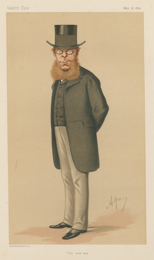 Politicians – ‘The new man’. The Rt. Hon. Richard Assheton Cross. May 16, 1874