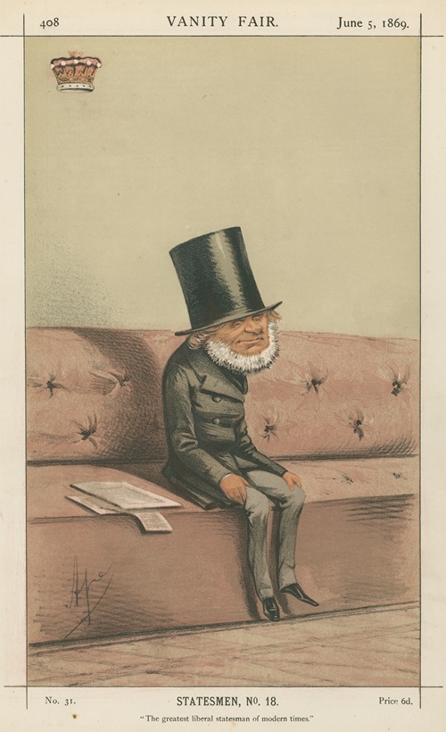 Prime Minsters – ‘The greatest liberal stateman of modern times’. Earl Russell. 5 June 1869