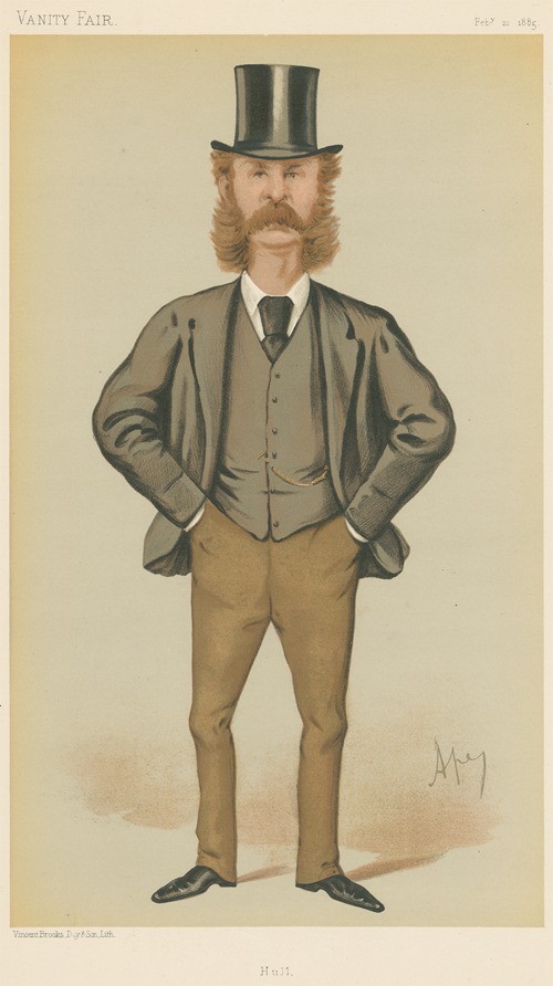 Shipping Officials; ‘Hull’, Mr. Charles Henry Wilson, February 21, 1885
