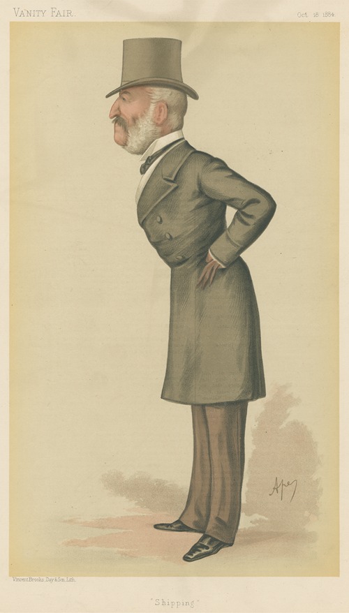 Shipping Officials; ‘Shipping’, Mr. Charles Mark Palmer, October 18, 1884
