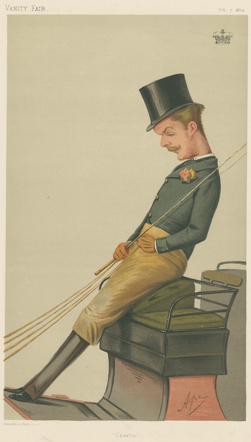 Sports, Miscellaneous; Carriages; ‘Charlie’, Lord Carrington, February 7, 1874