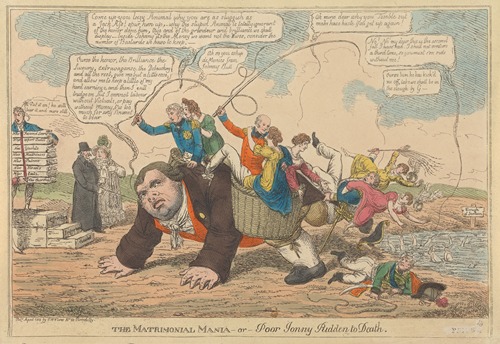 The Matrimonial Mania – or – Poor Jonny Ridden to Death