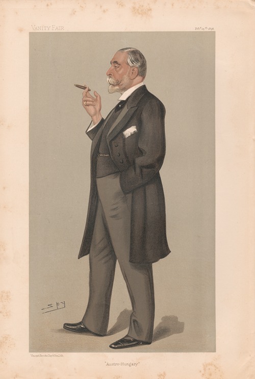 Ambassadors of England; Austro-Hungary Count Fraz Deym, 24 February 1898