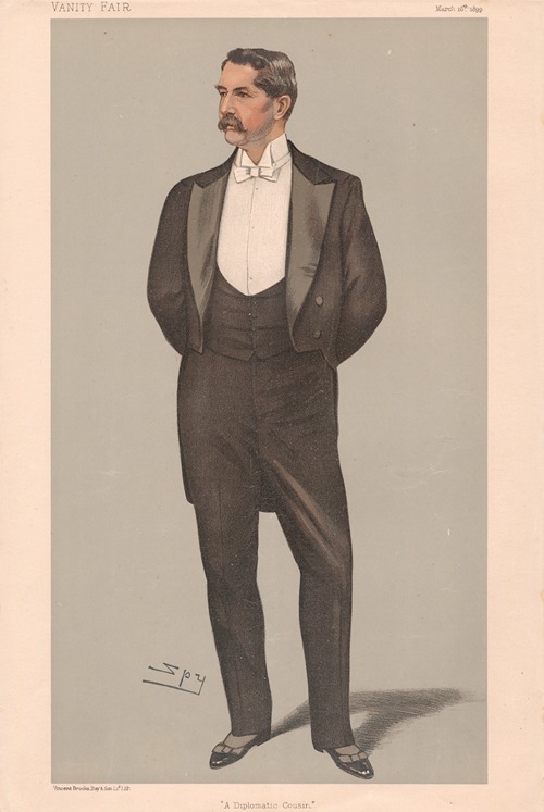 Americans. ‘A Diplomatic Cousin’. Mr. Henry White. 16 March 1899