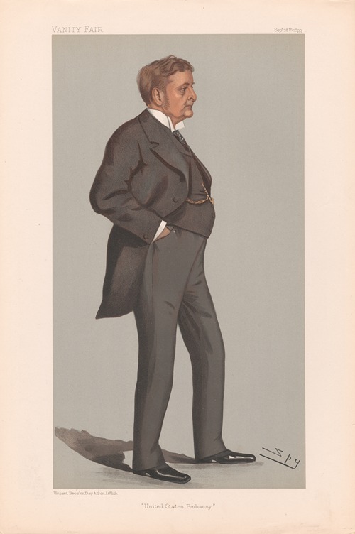 Americans. ‘United States Embrassy’. Mr. J.H. Choate. 28 September 1899