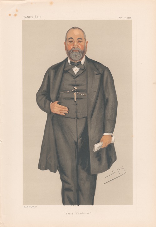 Artist. ‘Paris Exhibition’. Sir Francis Philip Cunliffe Owen. 23 November 1878