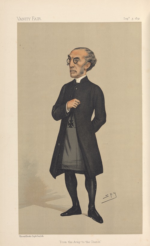 Clergy. ‘From the Army to the Church.’ Dr. David Maclagen. Archbishop of York. 5 September 1891
