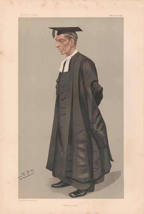Clergy. ‘Westminster’. Rev. William Gunion Rutherford. Head Master of Westminster School. 3 March 1898