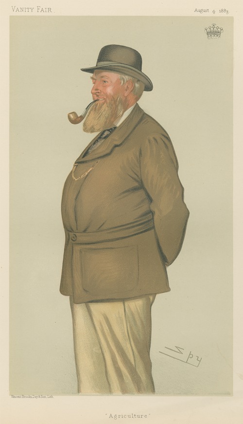Doctors and Scientists. ‘Agriculture’. Sir Edward Coke, The Earl of Leicester. 4 August 1883