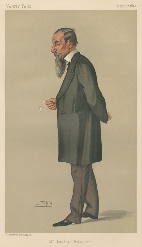 Doctors and Scientists. Mr. Jonathan Hutchinson. 27 September 1890