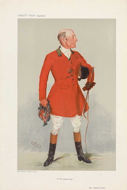 Fox Hunters. ‘To the manner born’. Mr. Reginald Corbet.