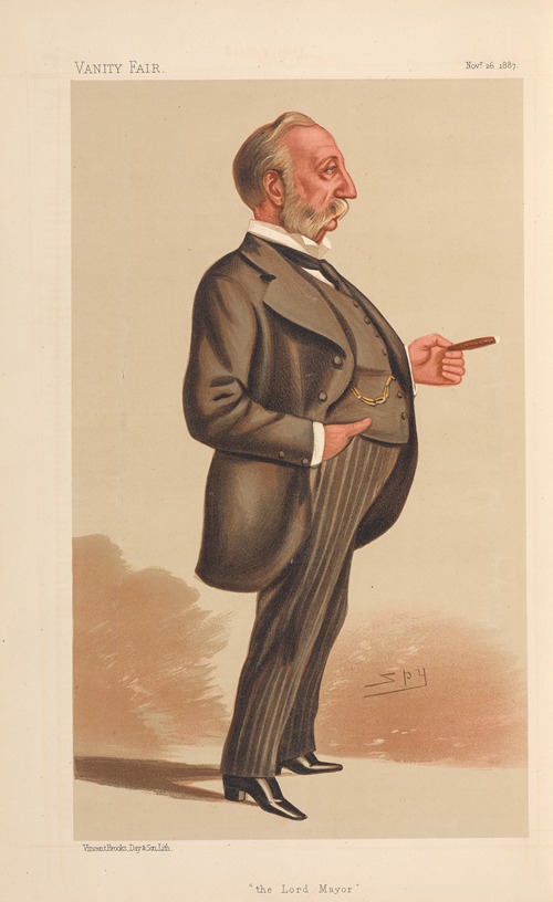 Freemasons; ‘The Lord Mayor’, Polydore de Keyser, November 25, 1887