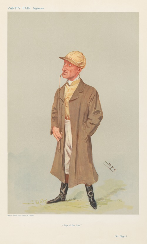 Jockeys; ‘Top of the List’, William Higgs, November 21, 1906