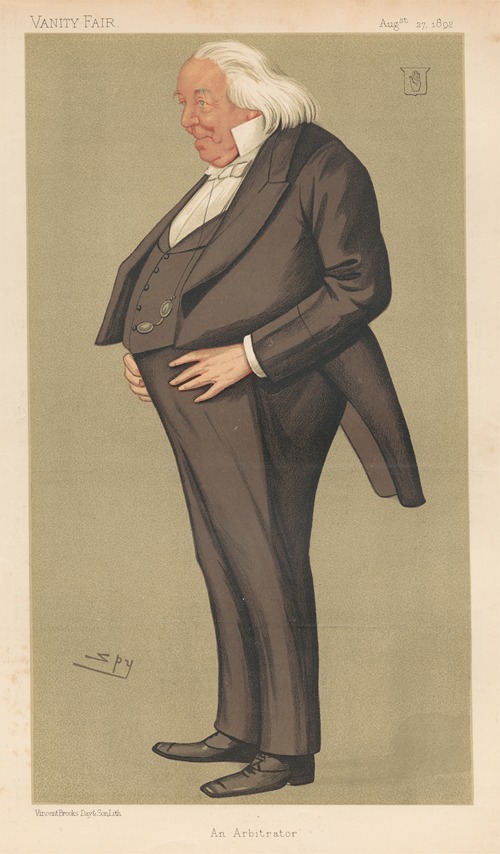 Legal; ‘An Arbitrator’, Frederick Joseph Bramwell, August 27, 1892