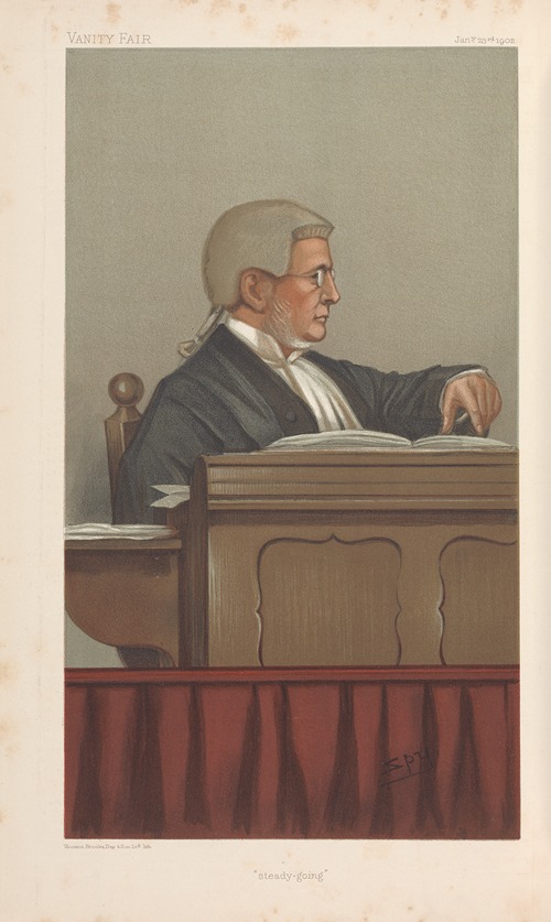 Legal; ‘Steady-going’, Matthew Ingle Joyce, January 23, 1902