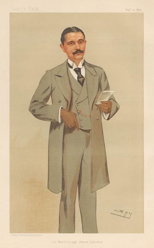 Legal; ‘The Marlborough Street Solicitor’, Mr. Arthur John Edward Newton, September 21, 1893