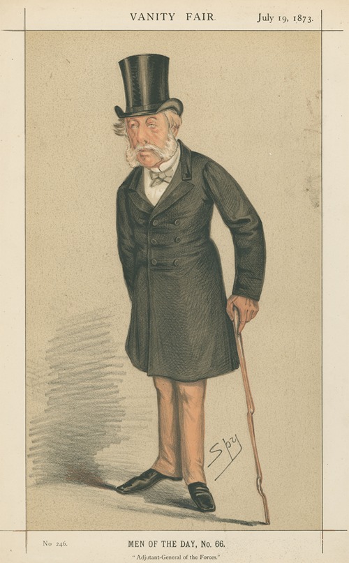 Literary; ‘Adjutant -General of the Forces’, Sir Richard Airey, July 19, 1873